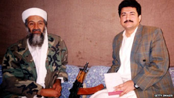 In 2001, Mr Mir became the first journalist to interview Osama bin Laden following the 9-11 attacks